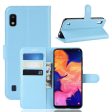 Alpha Samsung Galaxy A10 flip case - Baby Blue Hot on Sale