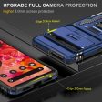 Armor Series Google Pixel 9 Pro Case Bump Resistant and Flexible Kickstand Phone Cover with Camshield - Navy Blue Cheap