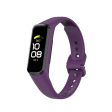 Samsung Galaxy Fit 2 silicone watch band - Dark Purple Online Hot Sale