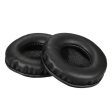 AKG K518 K518DJ K81 K518LE leather foam ear pad cushion - Black Hot on Sale