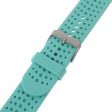 Garmin Forerunner 220   230   235   620   630   735XT silicone watch band - Cyan For Discount