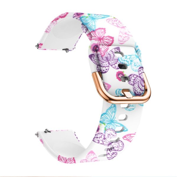 Universal fashionable design silicone watch strap - Butterfly Sale