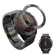 Garmin Fenix 5X   5X Plus stainless steel bezel - Black   White on Sale