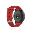 Garmin Vivoactive 4 silicone textured watch band - Red Fashion