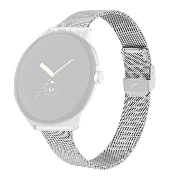 Google Pixel Watch milanese stainless steel watch strap - Silver For Cheap