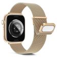 KALEBOL Apple Watch Series 41mm - 40mm - 38mm Milanese Mesh Strap Magnetic Watch Band - Rose Gold For Discount