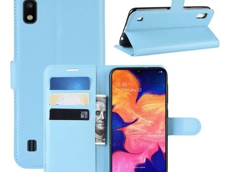 Alpha Samsung Galaxy A10 flip case - Baby Blue Hot on Sale