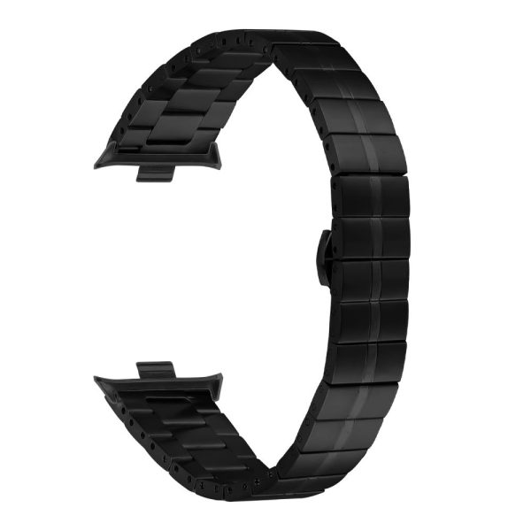 Xiaomi Smart Band 8 Pro Stainless Steel Watch Strap Replacement Wrist Band - Black Supply