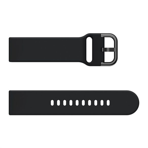 Samsung Galaxy Watch 5   4 silicone watch strap - Black Sale