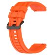 Watch Band for Huawei Watch Ultimate   Watch 3   Watch 3 Pro Silicone Replacement Band with Extension Strap - Orange For Cheap