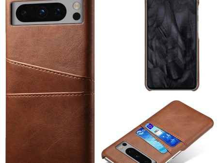 Dual Card Google Pixel 8 Pro cover - Brown Supply