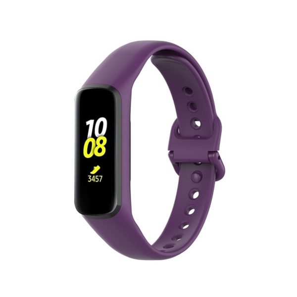 Samsung Gear Fit2 silicone watch band - Purple Online