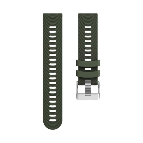 Garmin Vivomove   Forerunner 245 Music   645 Music silicone watch band - Army Green Online now