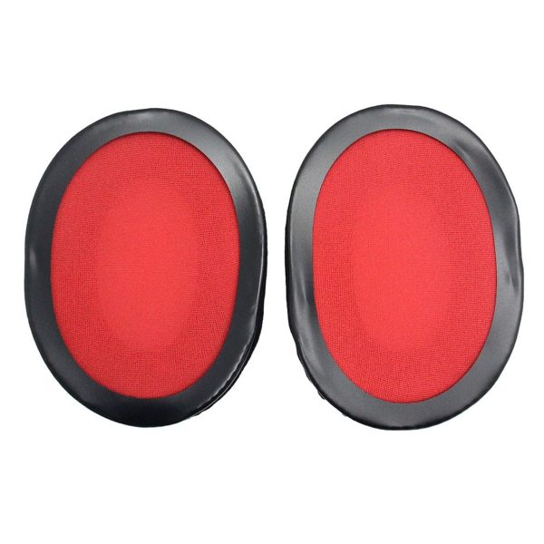 1 Pair Kingston HyperX Cloud II JZF-173 ear pads - Black + Red   Velvet Discount