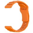 Huawei Watch GT 3 42mm   GT 3 Pro 43mm Silicone Band 20mm Armour Watch Strap Replacement - Orange Sale