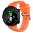 Garmin Forerunner 45 cool silicone watch band - Orange Fashion