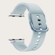 Apple Watch (41mm) simple silicone watch strap - Baby Blue Cheap