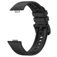 Huawei Watch Fit 3 Replacement Wrist bandsoft Silicone Watch Strap - Black For Cheap