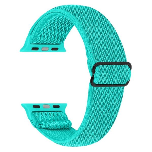 Apple Watch 42mm - 44mm nylon design watch strap - Mint Green For Cheap