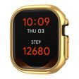 Apple Watch Series 9   8   7 41mm Watch Protective Cover Electroplated Hard Bump Resistant Case - Gold For Cheap