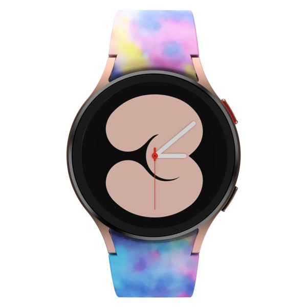 Samsung Galaxy Watch 5 (44mm)   (40mm)   Pro pattern printed silicone watch strap - Candy Fashion