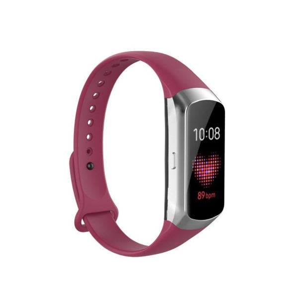 Samsung Galaxy Fit durable silicone watch band - Red Sale