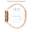 Samsung Galaxy Watch FE 40mm   Watch4 40mm 44mm   Watch 5 40mm 44mm Stainless Steel Watch Strap Wrist Band - Rose Gold+Silver on Sale