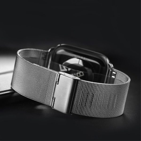 Apple Watch Series 5 44mm milanese stainless steel watch band - Silver For Cheap