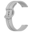 20mm Universal silicone strap - Light Grey For Sale