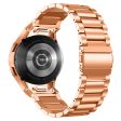 Samsung Galaxy Watch7 40mm   44mm Strap Quick Release Connector Stainless Steel Watch Band - Rose Gold Sale