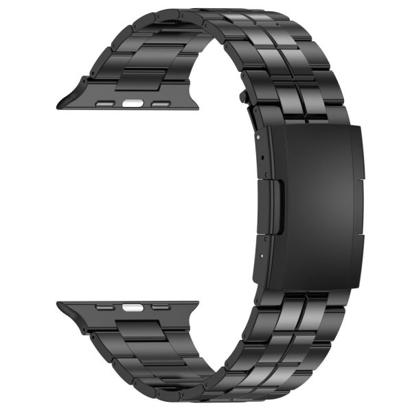 Titanium Steel Band Apple Watch 49mm   45mm   44mm   42mmm Strap - Black Online