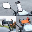 Bicycle   Motorcycle phone mount holder - Handlebar Mount   Black Online Sale