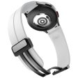 KALEBOL Samsung Galaxy Watch 20mm Silicone Watch Strap Magnetic Buckle - White Online