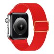 Apple Watch 40mm adjustable nylon watch strap - Red Online Sale