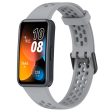 Huawei Band 8 simple silicone strap - Grey Online Sale