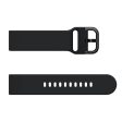 Samsung Galaxy Watch 3 (45mm) simple silicone watch band - Black For Cheap