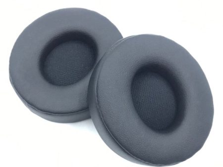 Beats Solo Pro leather cushion pad - Black Fashion