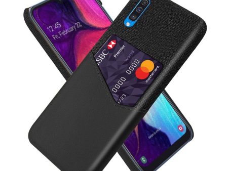 Bofink Samsung Galaxy A50 Card Cover - Black Online Sale