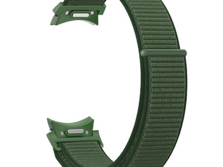 Samsung Galaxy Watch 6   5   4 nylon strap - Army Green Online Hot Sale