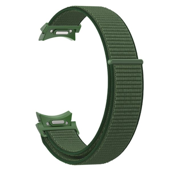 Samsung Galaxy Watch 6   5   4 nylon strap - Army Green Online Hot Sale