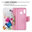 Wonderland Samsung Galaxy A20e flip case - Vivid Butterflies For Cheap