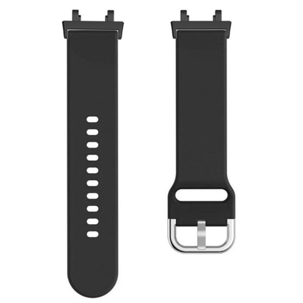 Amazfit T-Rex 2 flexible silicone watch strap - Black For Discount