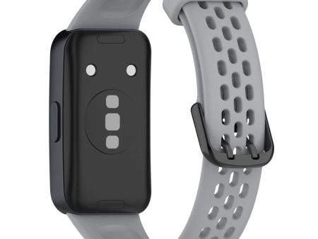 Huawei Band 8 simple silicone strap - Grey Online Sale