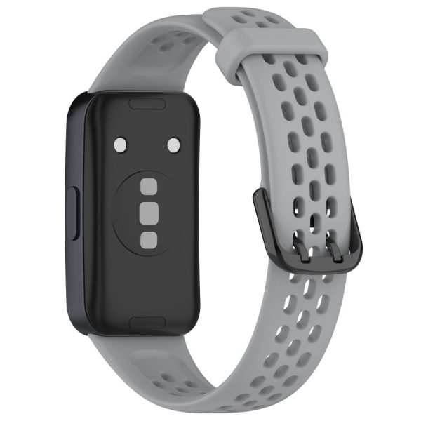 Huawei Band 8 simple silicone strap - Grey Online Sale