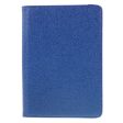 Anti-Drop 360-Degree Swiveling Stand Litchi Texture Universal Leather Protective Case for 9-10 inch Tablet - Dark Blue Cheap