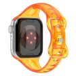 Apple Watch Series 41mm   40mm   38mm Flexible Watch Band - Fluorescence Orange Supply