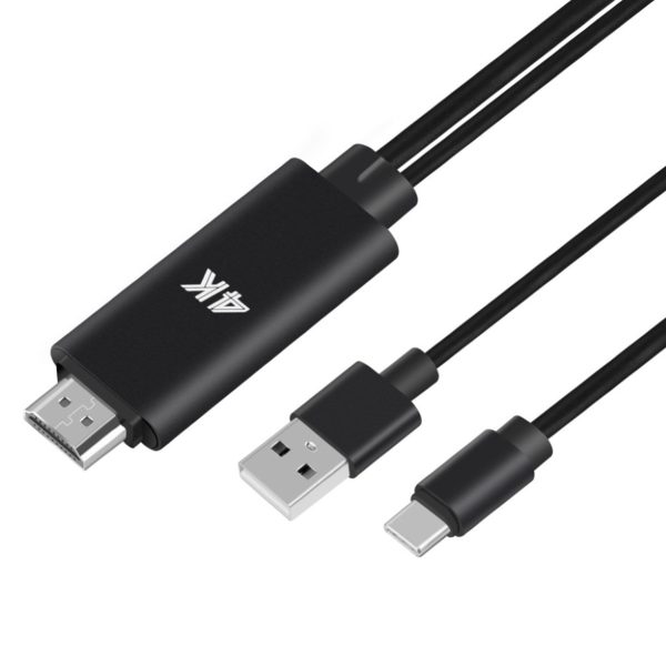 USB 3.1 Type-C to HDMI TV HDTV Video Cable For Discount