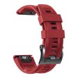 Silicone strap for Garmin   Amazfit and Coros watch - Red Online Sale