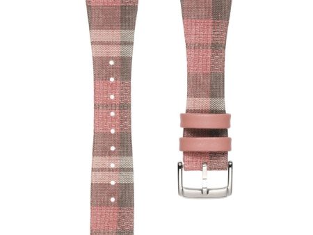 Plaid Woolen Strap for Apple Watch Series 41mm - 40mm - 38mm - Style 4 For Sale