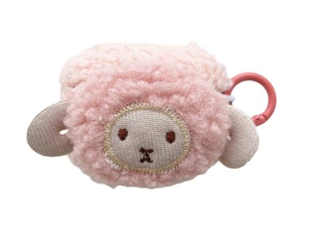 AirPods Pro cute sheep style case with buckle - Pink Online now